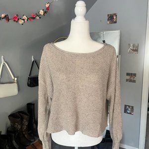 GARAGE BEIGE SWEATER